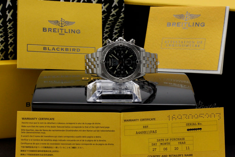 Breitling Chronomat Blackbird A44359 - 2011 - Breitling horloge - Breitling kopen - Breitling heren horloge - Trophies Watches