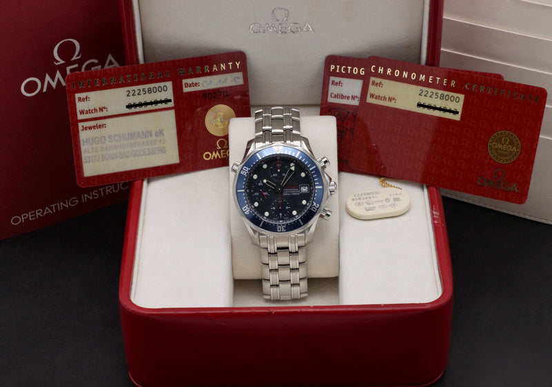 Omega Seamaster Diver 300 M 2225.80.00 - 2012 - Omega horloge - Omega kopen - Omega heren horloge - Trophies Watches