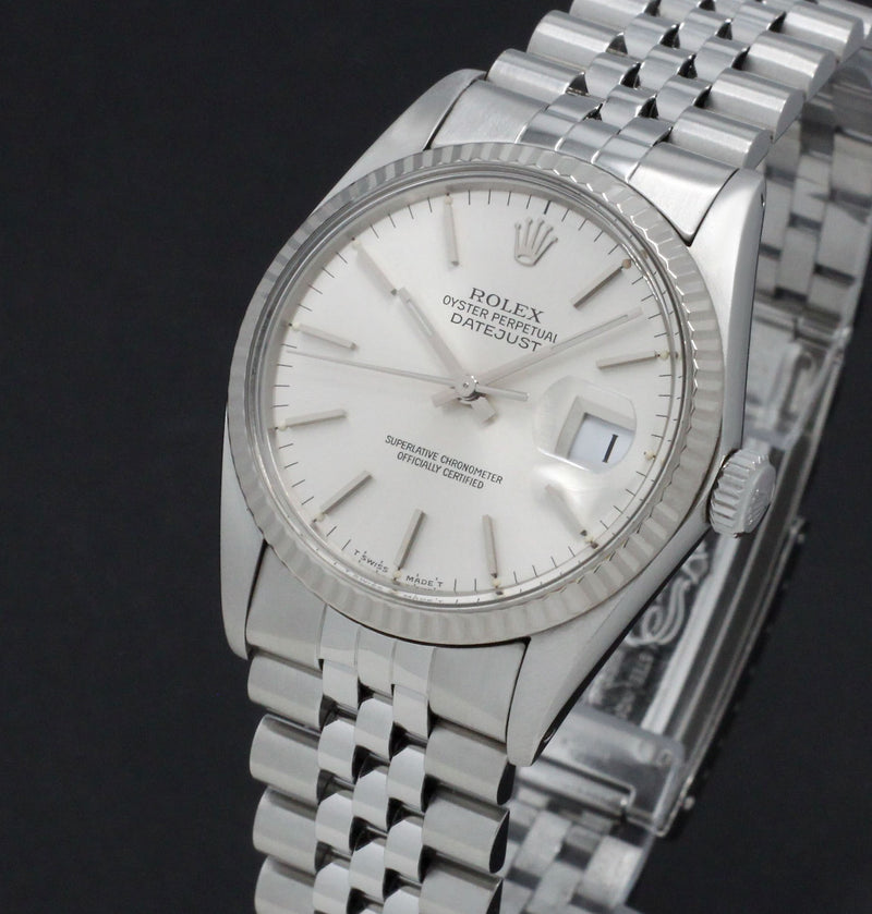 Rolex Datejust 16014 - 1987 - Rolex horloge - Rolex kopen - Rolex heren horloge - Trophies Watches