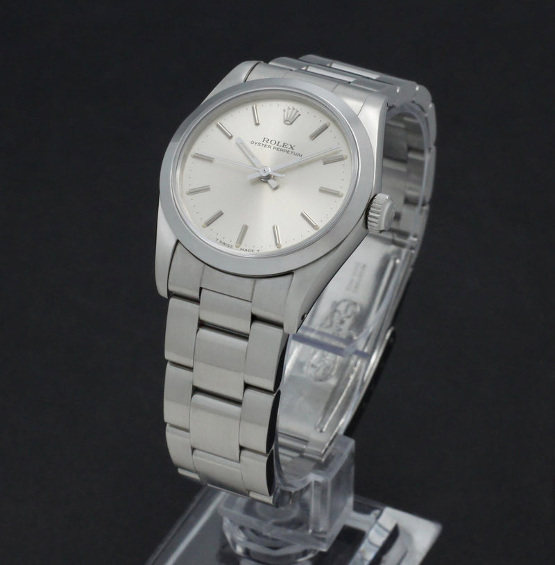 Rolex Oyster Perpetual 67480 - 1989 - Rolex horloge - Rolex kopen - Rolex dames horloge - Trophies Watches