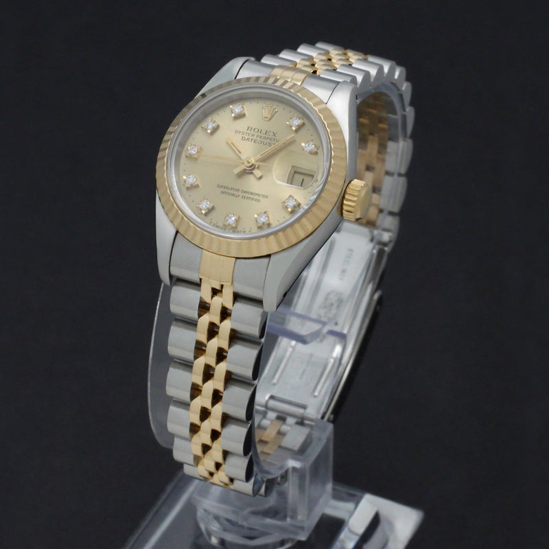 Rolex Lady-Datejust 69173G - 1994 - Rolex horloge - Rolex kopen - Rolex dames horloge - Trophies Watches