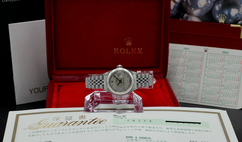 Rolex Oyster Perpetual Lady Datejust 79174G - 2001 - Rolex horloge - Rolex kopen - Rolex dames horloge - Trophies Watche