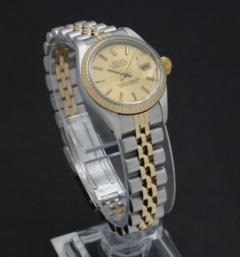 Rolex Lady-Datejust 69173 - 1987 - Rolex horloge - Rolex kopen - Rolex dames horloge - Trophies Watches