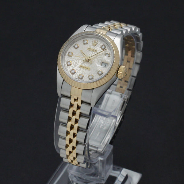 Rolex Lady-Datejust 79173G - 2001 - Rolex horloge - Rolex kopen - Rolex dames horloge - Trophies Watches