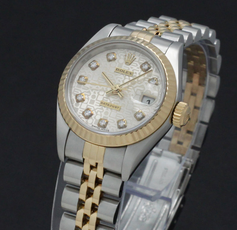 Rolex Lady-Datejust 79173G - 2001 - Rolex horloge - Rolex kopen - Rolex dames horloge - Trophies Watches