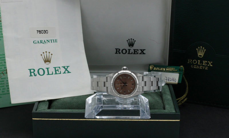 Rolex Oyster Perpetual 76030 - 2000 - Rolex horloge - Rolex kopen - Rolex dames horloge - Trophies Watches