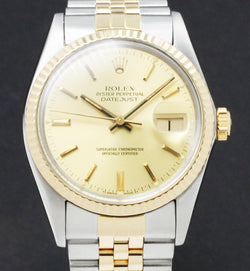 Rolex Datejust 16013 - 1985 - Rolex horloge - Rolex kopen - Rolex heren horloge - Trophies Watches