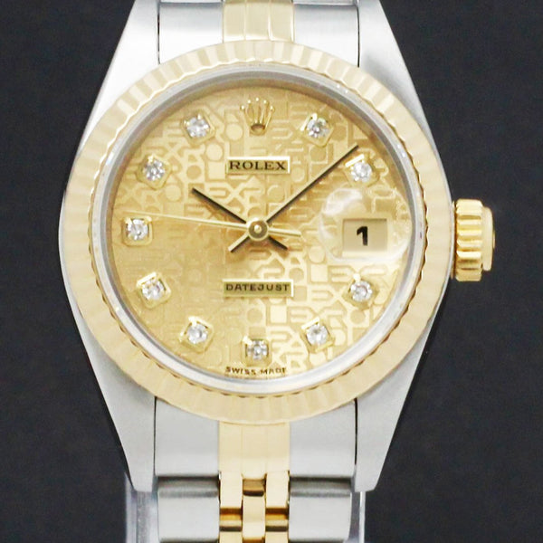 Rolex Lady-Datejust 69173G - 1997 - Rolex horloge - Rolex kopen - Rolex dames horloge - Trophies Watches