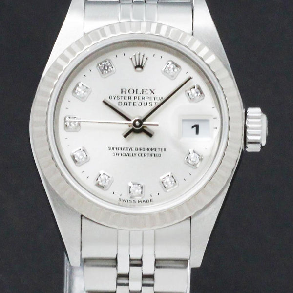 Rolex Oyster Perpetual Lady Datejust 79174G - 2001 - Rolex horloge - Rolex kopen - Rolex dames horloge - Trophies Watche