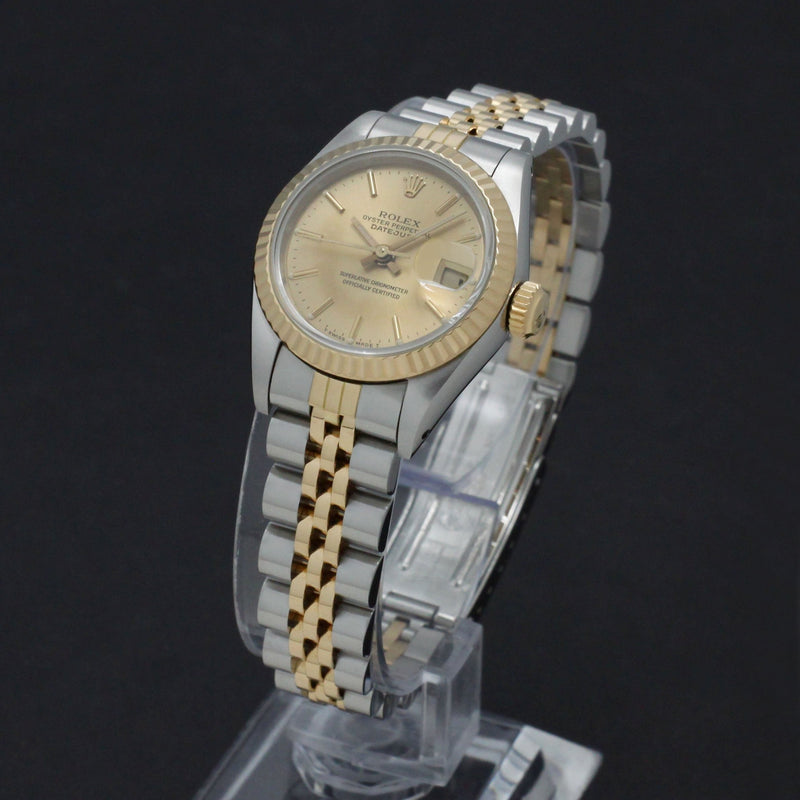 Rolex Lady-Datejust 69173 - 1987 - Rolex horloge - Rolex kopen - Rolex dames horloge - Trophies Watches