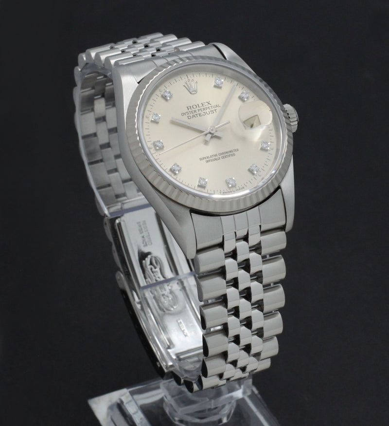 Rolex Datejust 16234G - 1993 - Rolex horloge - Rolex kopen - Rolex heren horloge - Trophies Watches