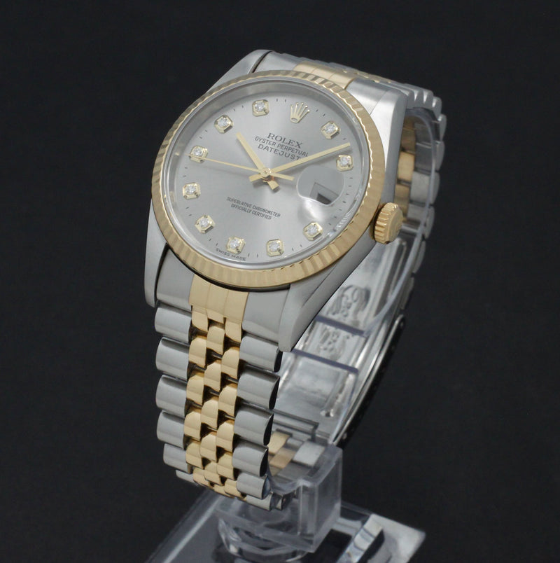 Rolex Datejust 16233G - 1995 - Rolex horloge - Rolex kopen - Rolex heren horloge - Trophies Watches