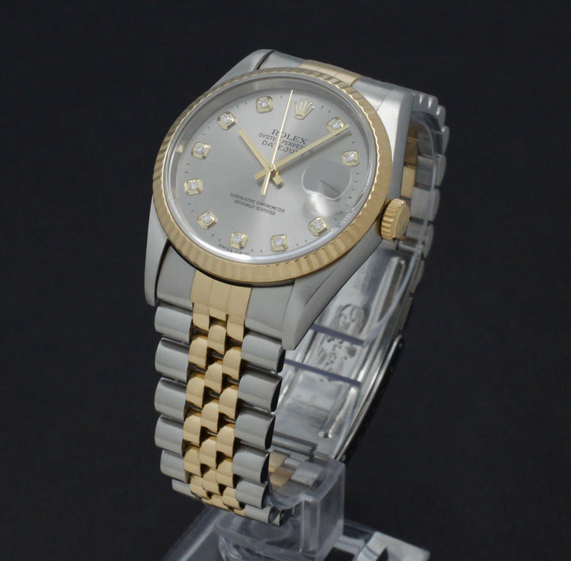 Rolex Datejust 16233G - 1995 - Rolex horloge - Rolex kopen - Rolex heren horloge - Trophies Watches