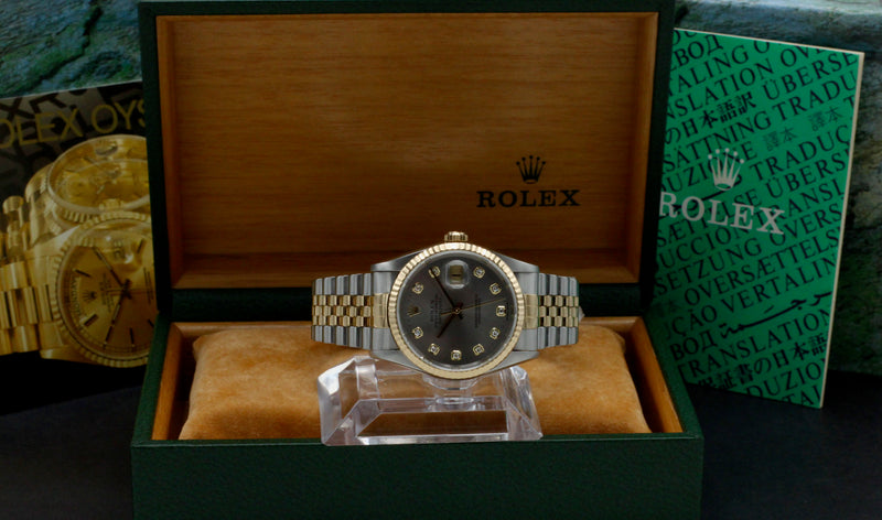 Rolex Datejust 16233G - 1995 - Rolex horloge - Rolex kopen - Rolex heren horloge - Trophies Watches