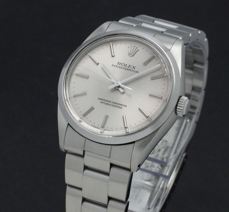 Rolex Oyster Perpetual 34 1002 - 1989 - Rolex horloge - Rolex kopen - Rolex heren horloge - Trophies Watches