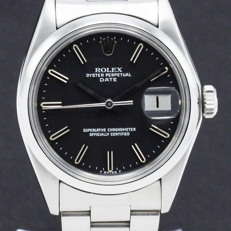 Rolex Oyster Perpetual Date 1500 - 1974 - Rolex horloge - Rolex kopen - Rolex heren horloge - Trophies Watches