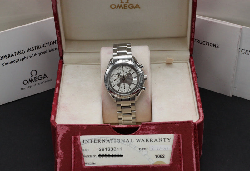 Omega Speedmaster 3813.30.00 - 2001 - Omega horloge - Omega kopen - Omega heren horloges - Trophies Watches