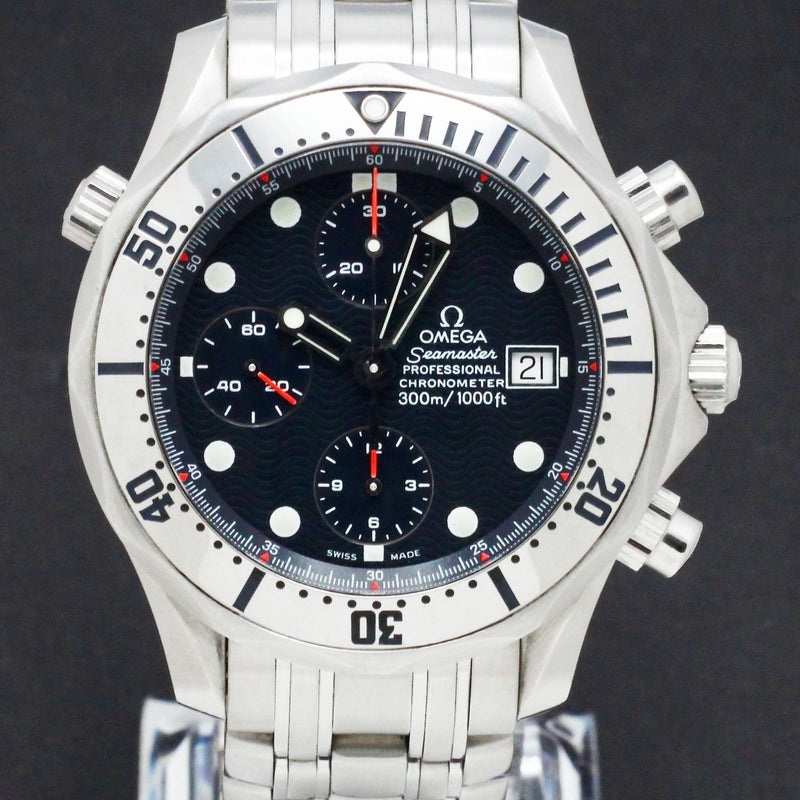 Omega Seamaster Diver 300 M 2589.30.00 - 1999 - Omega horloge - Omega kopen - Omega heren horloge - Trophies Watches