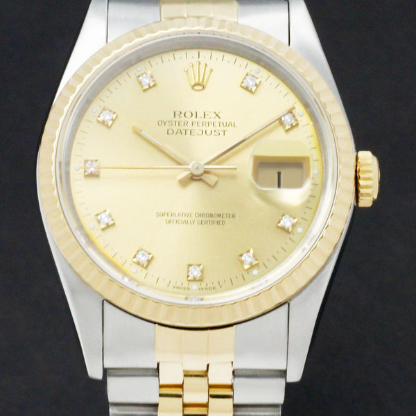 Rolex Datejust 16233G - 1991 - Rolex horloge - Rolex kopen - Rolex heren horloge - Trophies Watches