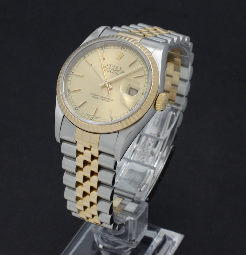 Rolex Datejust 16233 - 2000 - Rolex horloge - Rolex kopen - Rolex heren horloge - Trophies Watches