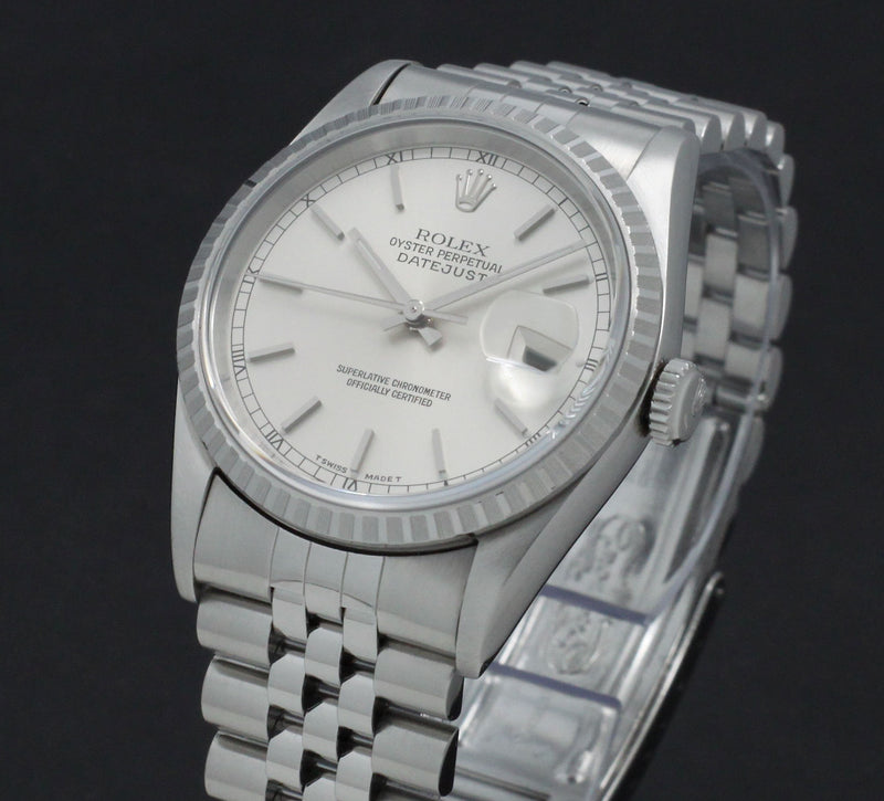 Rolex Datejust 16220 - 1997 - Rolex horloge - Rolex kopen - Rolex heren horloge - Trophies Watches