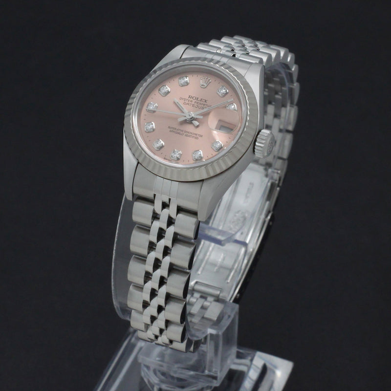 Rolex Oyster Perpetual Lady Datejust 79174G - 2002 - Rolex horloge - Rolex kopen - Rolex dames horloge - Trophies Watche