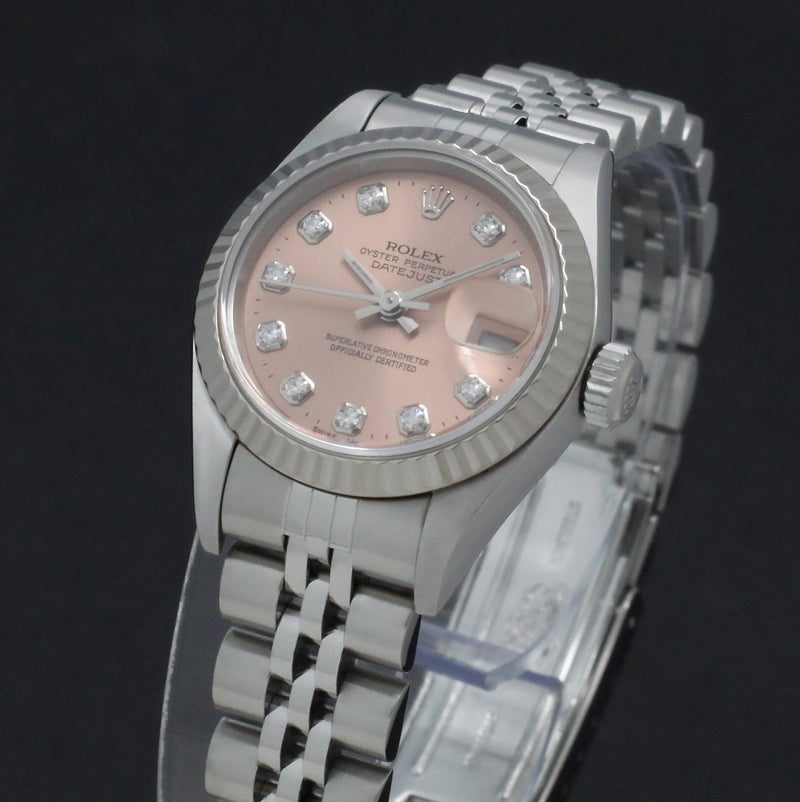 Rolex Oyster Perpetual Lady Datejust 79174G - 2002 - Rolex horloge - Rolex kopen - Rolex dames horloge - Trophies Watche