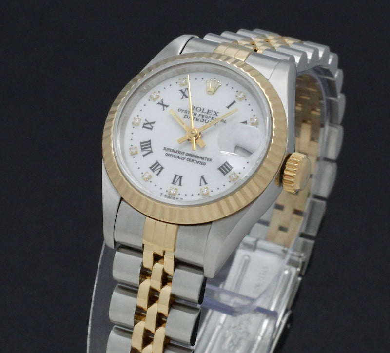 Rolex Lady-Datejust 69173G - 1994 - Rolex horloge - Rolex kopen - Rolex dames horloge - Trophies Watches