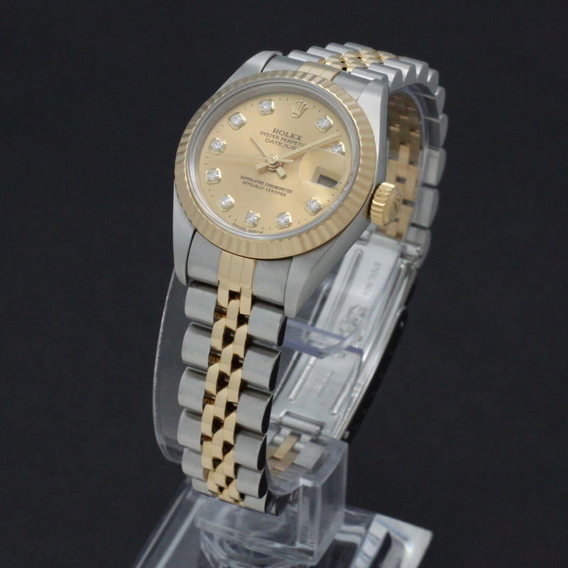 Rolex Lady-Datejust 69173G - 1998 - Rolex horloge - Rolex kopen - Rolex dames horloge - Trophies Watches