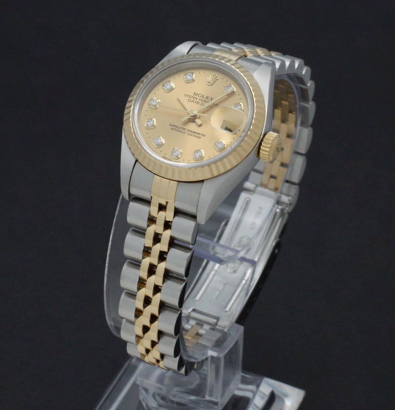 Rolex Lady-Datejust 69173G - 1998 - Rolex horloge - Rolex kopen - Rolex dames horloge - Trophies Watches