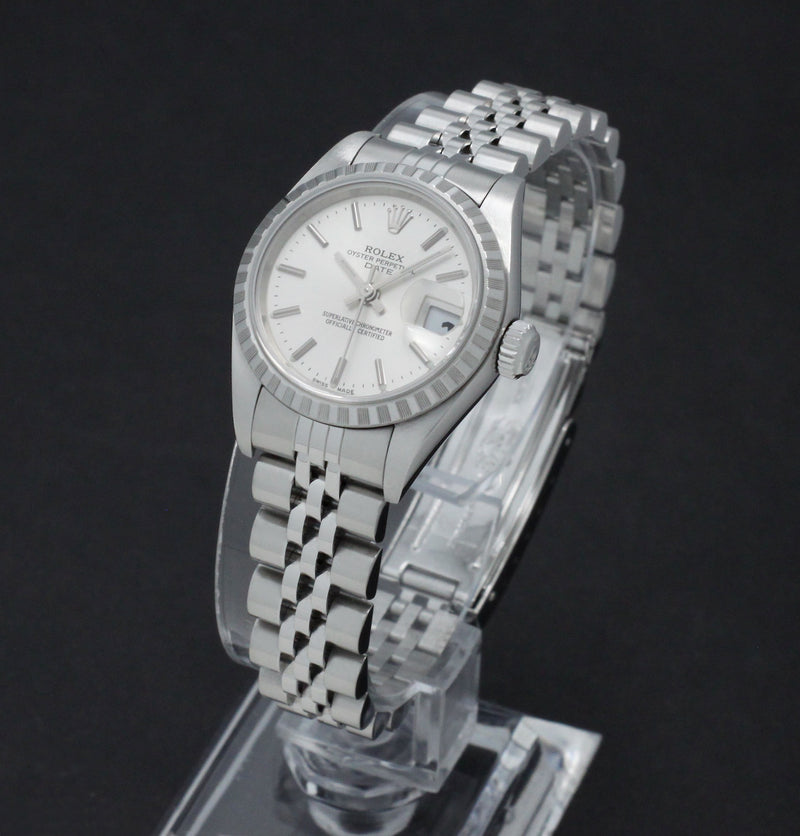 Rolex Oyster Perpetual Lady Date 79240 - 2006 - Rolex horloge - Rolex kopen - Rolex dames horloge - Trophies Watches