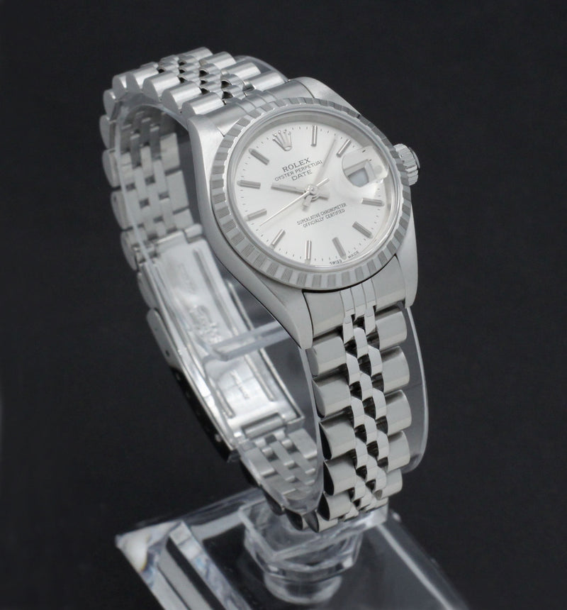 Rolex Oyster Perpetual Lady Date 79240 - 2006 - Rolex horloge - Rolex kopen - Rolex dames horloge - Trophies Watches