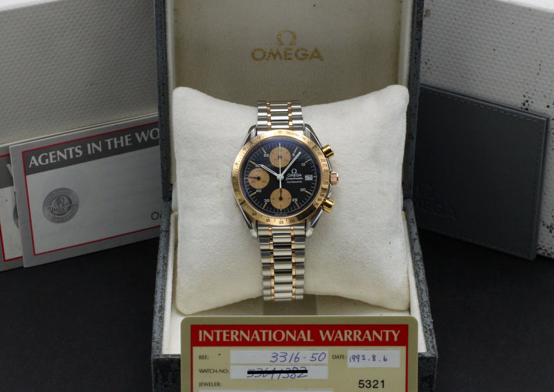 Omega Speedmaster 3316.50.00 - 1992 - Omega horloge - Omega kopen - Omega heren horloges - Trophies Watches