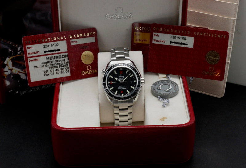 Omega Seamaster Planet Ocean 2201.51.00 - 2007 - Omega horloge - Omega kopen - Omega heren horloge - Trophies Watches