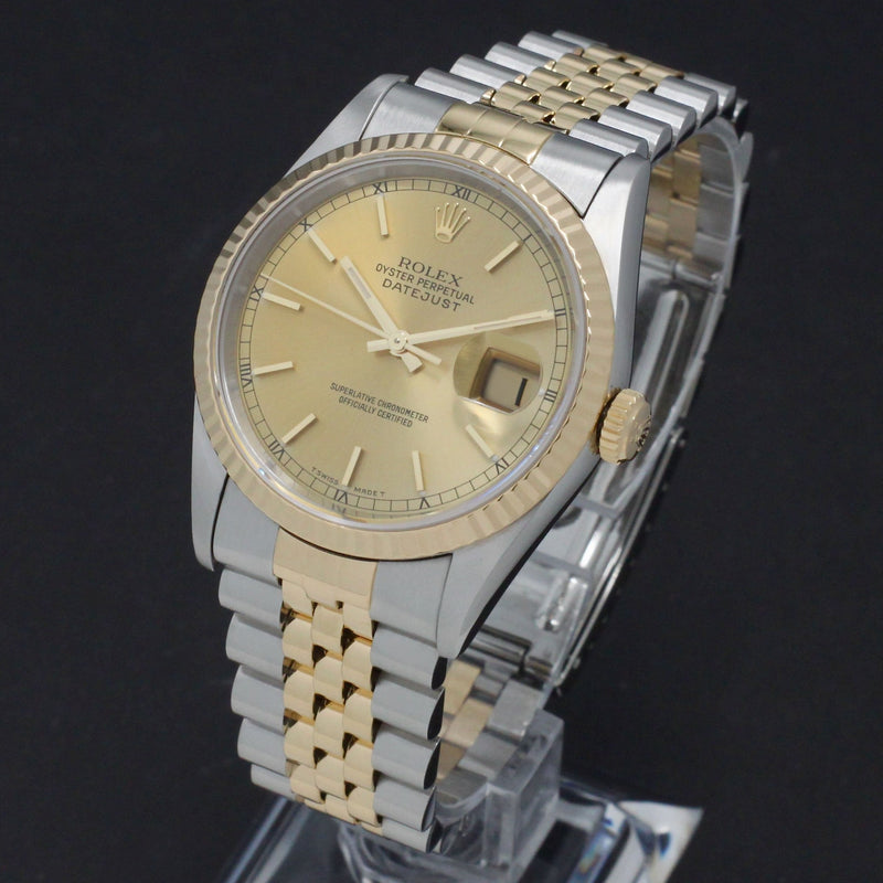 Rolex Datejust 16233 - 1998 - Rolex horloge - Rolex kopen - Rolex heren horloge - Trophies Watches