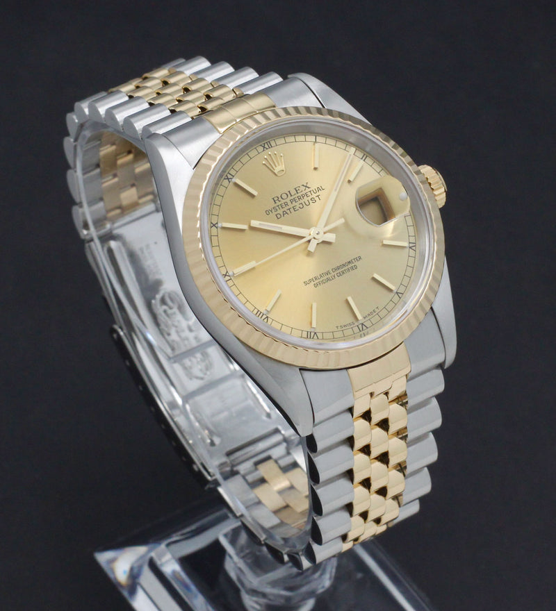 Rolex Datejust 16233 - 1998 - Rolex horloge - Rolex kopen - Rolex heren horloge - Trophies Watches