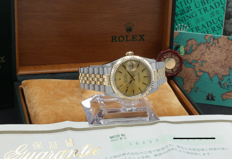 Rolex Datejust 16233 - 1998 - Rolex horloge - Rolex kopen - Rolex heren horloge - Trophies Watches