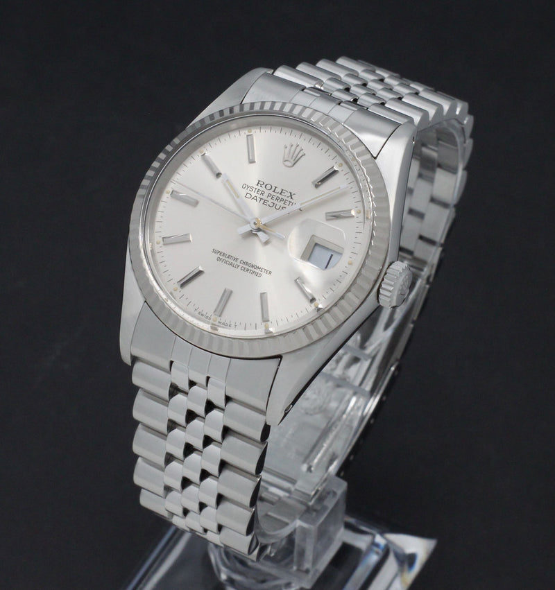 Rolex Datejust 16014 - 1986 - Rolex horloge - Rolex kopen - Rolex heren horloge - Trophies Watches