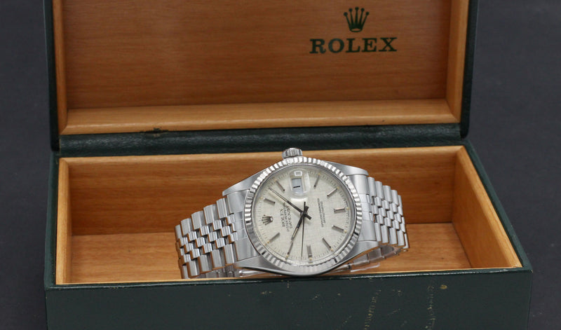 Rolex Datejust 16014 - 1985 - Rolex horloge - Rolex kopen - Rolex heren horloge - Trophies Watches