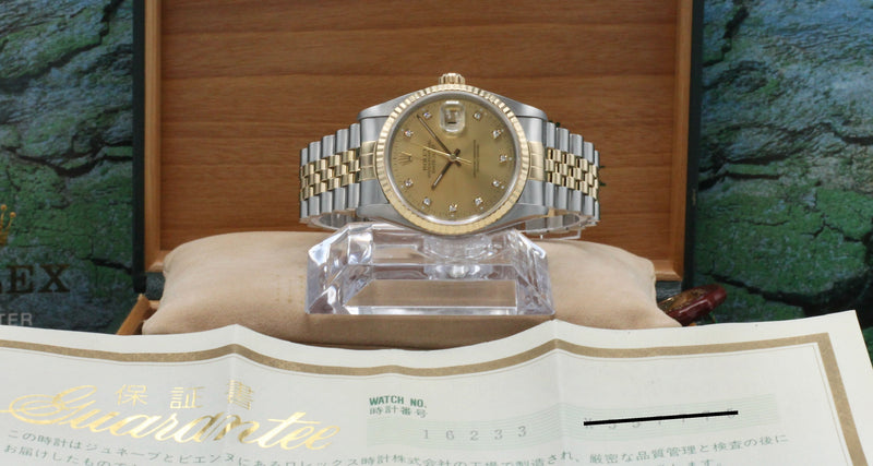 Rolex Datejust 16233G - 1994 - Rolex horloge - Rolex kopen - Rolex heren horloge - Trophies Watches