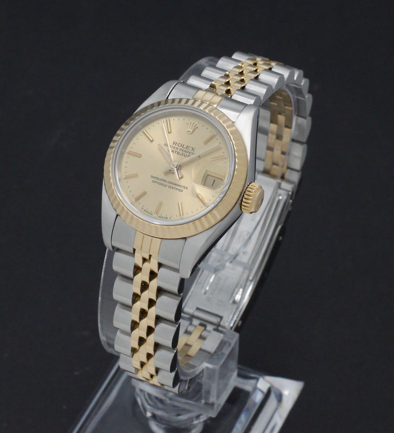 Rolex Lady-Datejust 69173 - 1988 - Rolex horloge - Rolex kopen - Rolex dames horloge - Trophies Watches