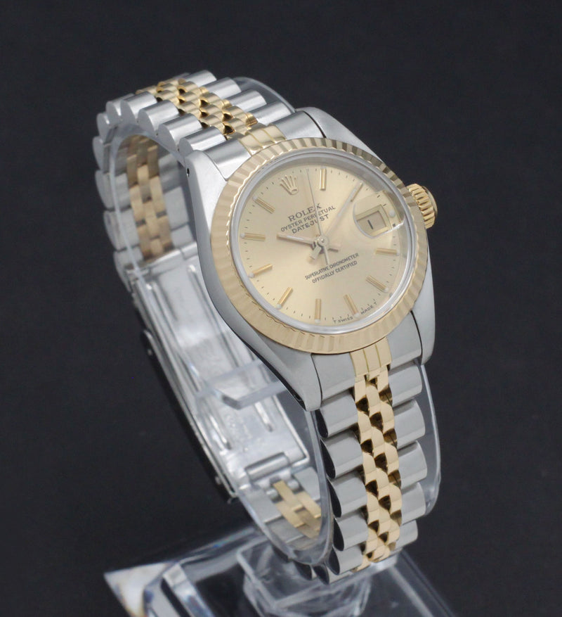 Rolex Lady-Datejust 69173 - 1988 - Rolex horloge - Rolex kopen - Rolex dames horloge - Trophies Watches