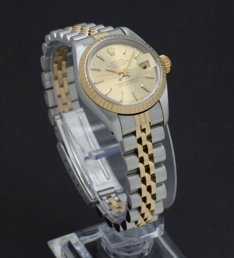 Rolex Lady-Datejust 69173 - 1986 - Rolex horloge - Rolex kopen - Rolex dames horloge - Trophies Watches