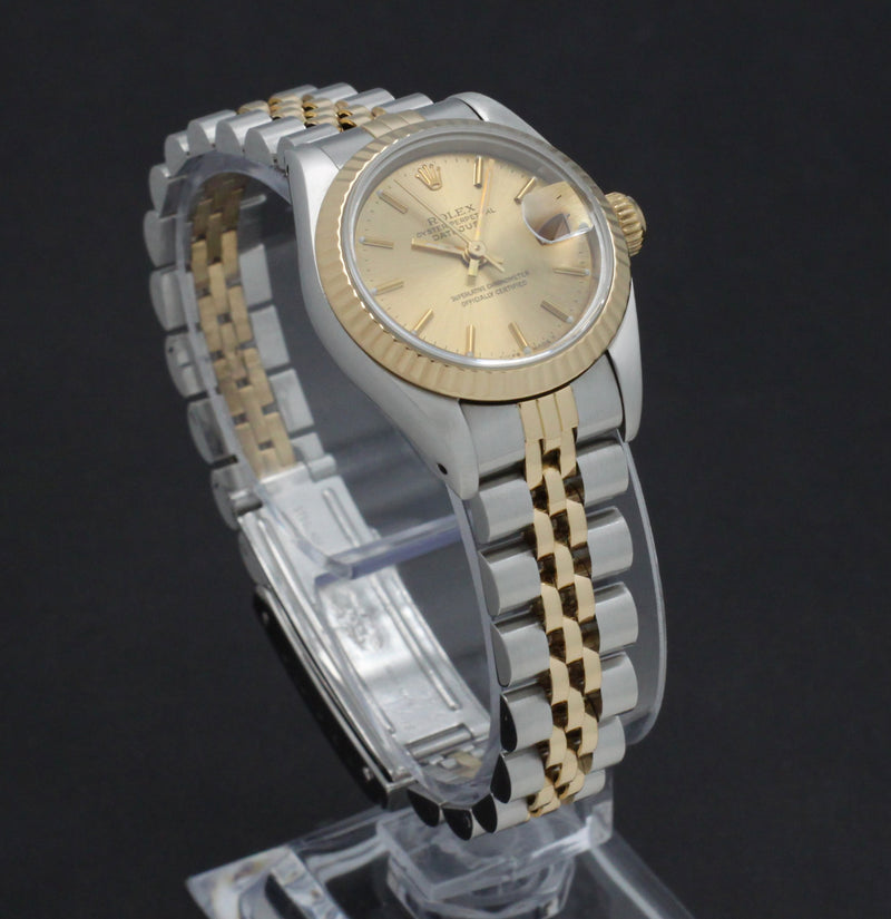 Rolex Lady-Datejust 69173 - 1993 - Rolex horloge - Rolex kopen - Rolex dames horloge - Trophies Watches