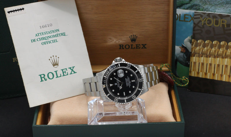 Rolex Submariner 16610 - 1996 - Rolex horloge - Rolex kopen - Rolex heren horloge - Trophies Watches