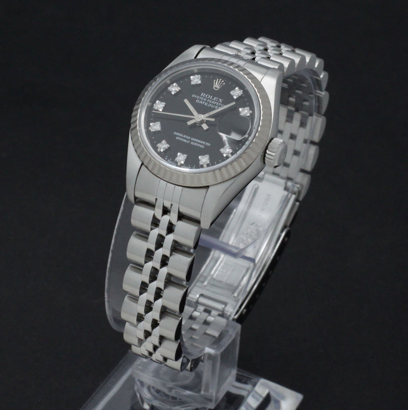 Rolex Oyster Perpetual Lady Datejust 69174G - 1994 - Rolex horloge - Rolex kopen - Rolex dames horloge - Trophies Watches