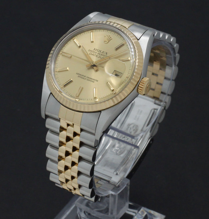 Rolex Datejust 16013 - 1986 - Rolex horloge - Rolex kopen - Rolex heren horloge - Trophies Watches