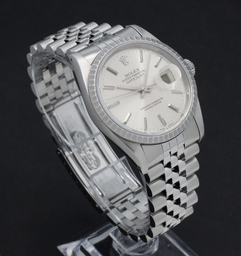 Rolex Datejust 16220 - 1994 - Rolex horloge - Rolex kopen - Rolex heren horloge - Trophies Watches