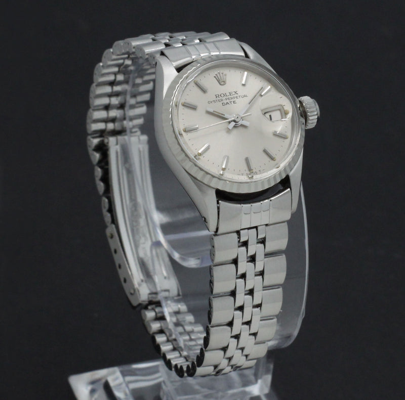 Rolex Oyster Perpetual Lady Date 6517 - 1968 - Rolex horloge - Rolex kopen - Rolex dames horloge - Trophies Watches