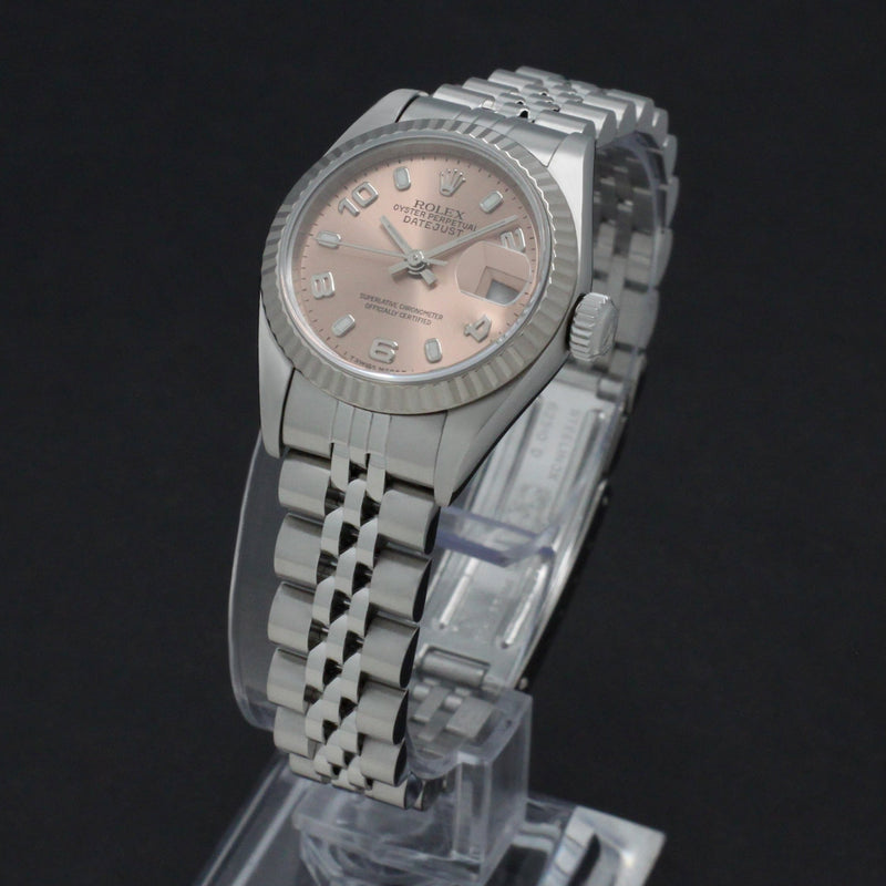 Rolex Oyster Perpetual Lady Datejust 69174 - 1999 - Rolex horloge - Rolex kopen - Rolex dames horloge - Trophies Watches